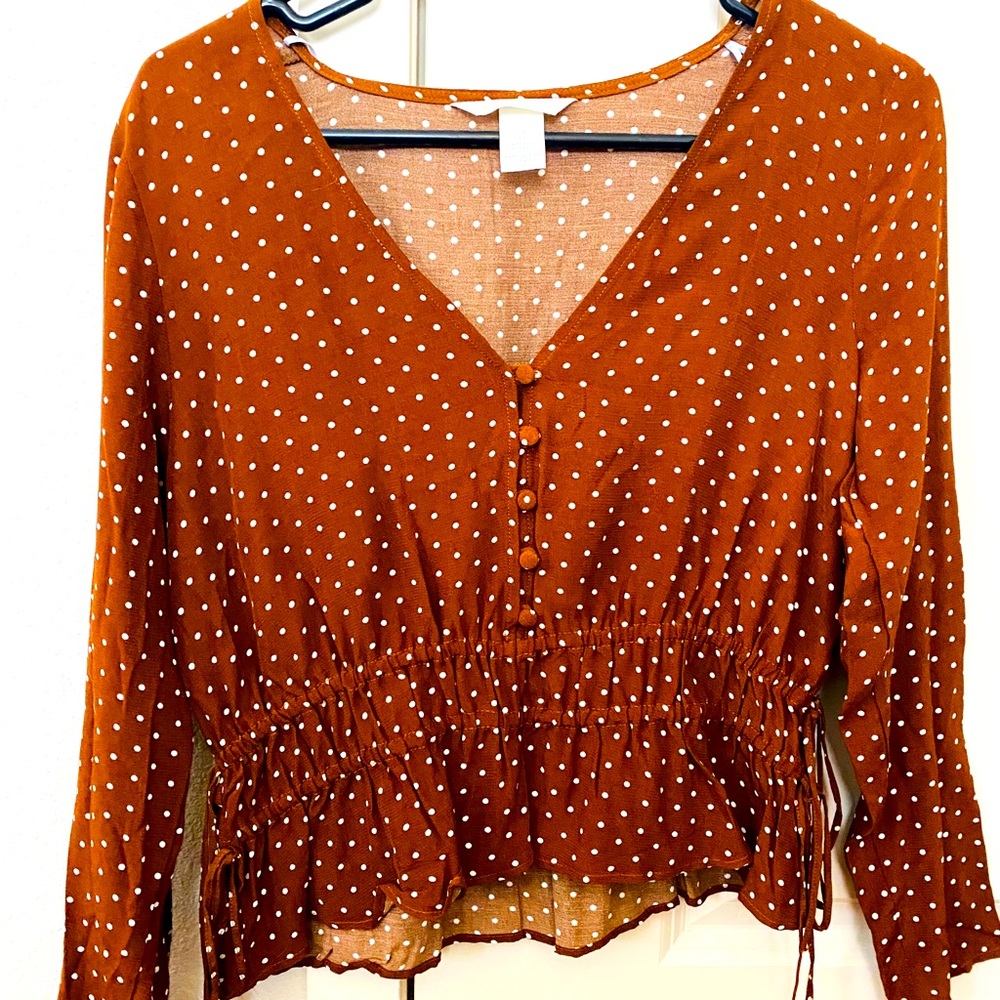 H & M Polka dot shirt